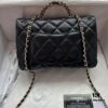Chanel 24B New Collection Top-Grain Oil-Waxed Leather Bag with Braided Metal Chain Handle