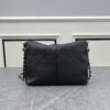 Chanel Vintage Black and Silver Shoulder Tote