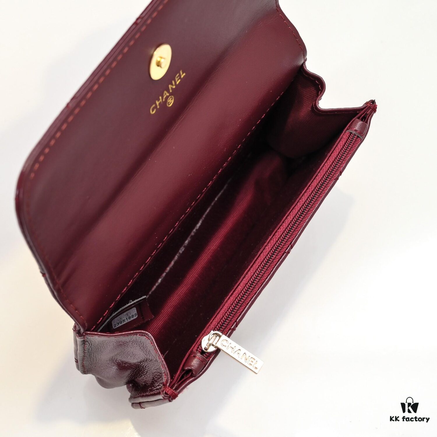 Mini Chanel 24B New Collection WOC, Top-Grain Oil-Waxed Leather with Braided Chain Handle