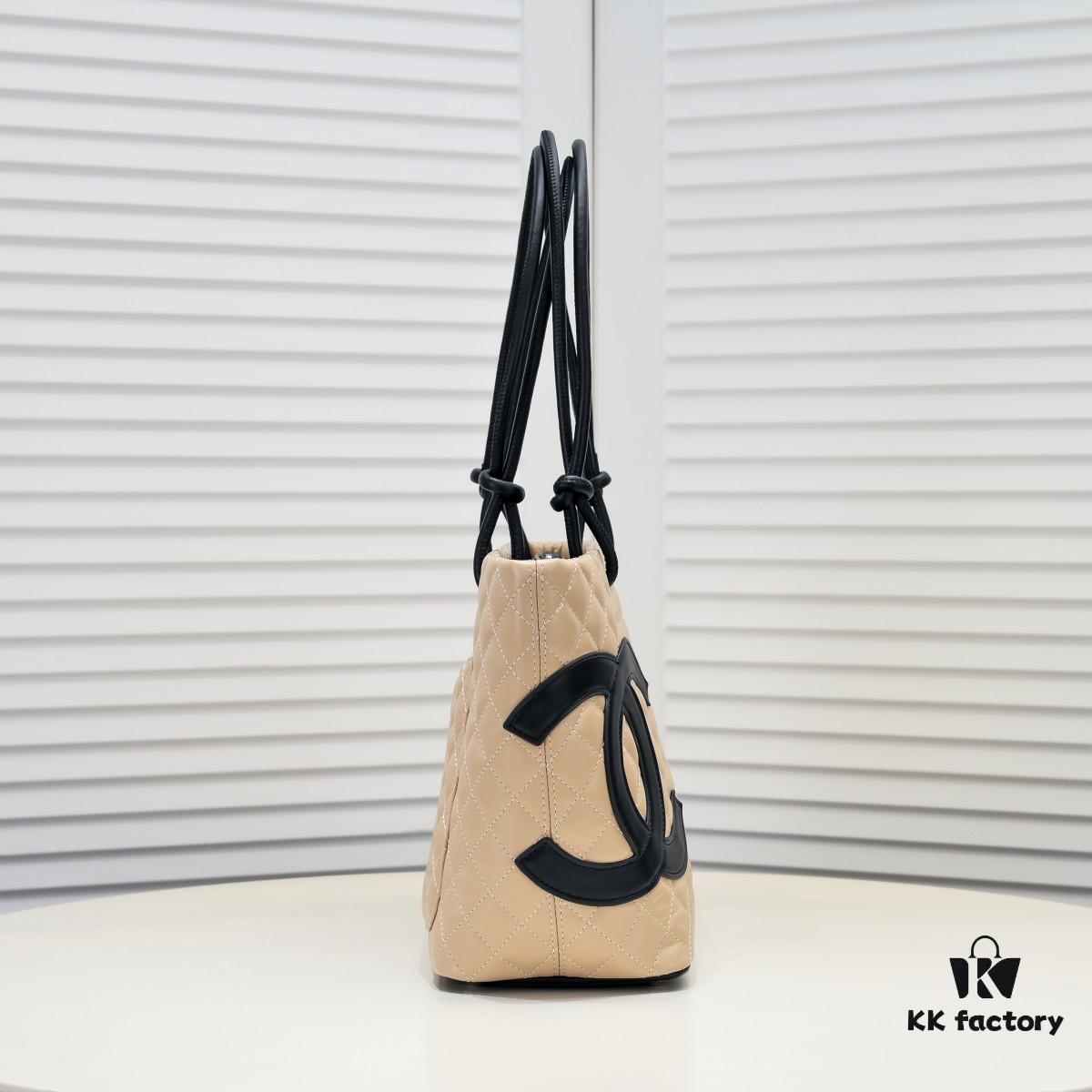 CHANEL 24A Vintage Spring Collection Mid-Century Kangpeng Tote Bag 'Vegetable Basket'