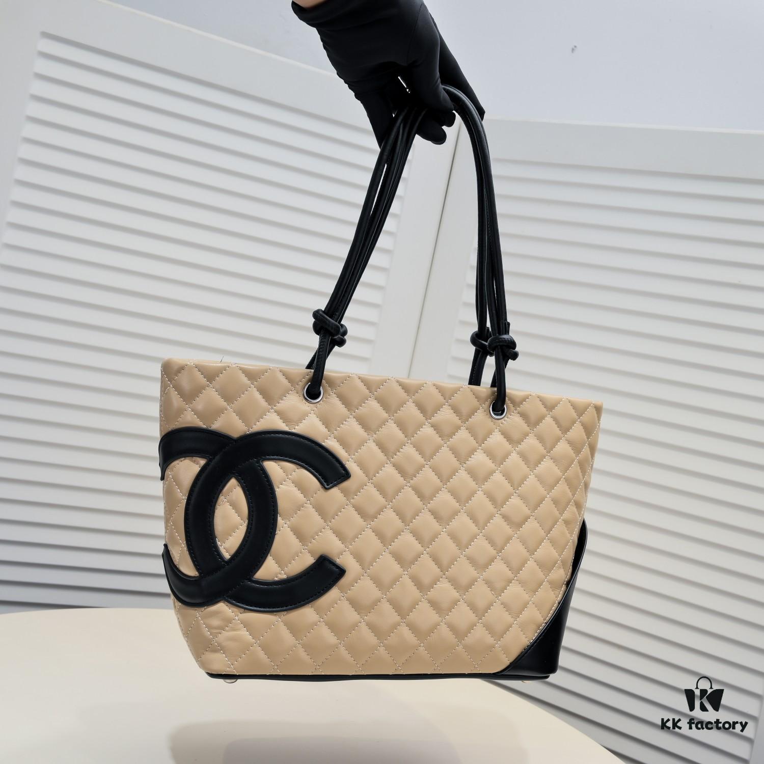 CHANEL 24A Vintage Spring Collection Mid-Century Kangpeng Tote Bag 'Vegetable Basket'