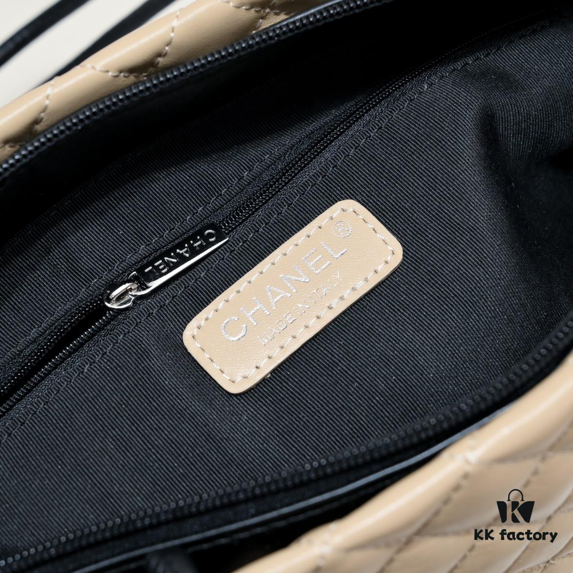 CHANEL 24A Vintage Spring Collection Mid-Century Kangpeng Tote Bag 'Vegetable Basket'