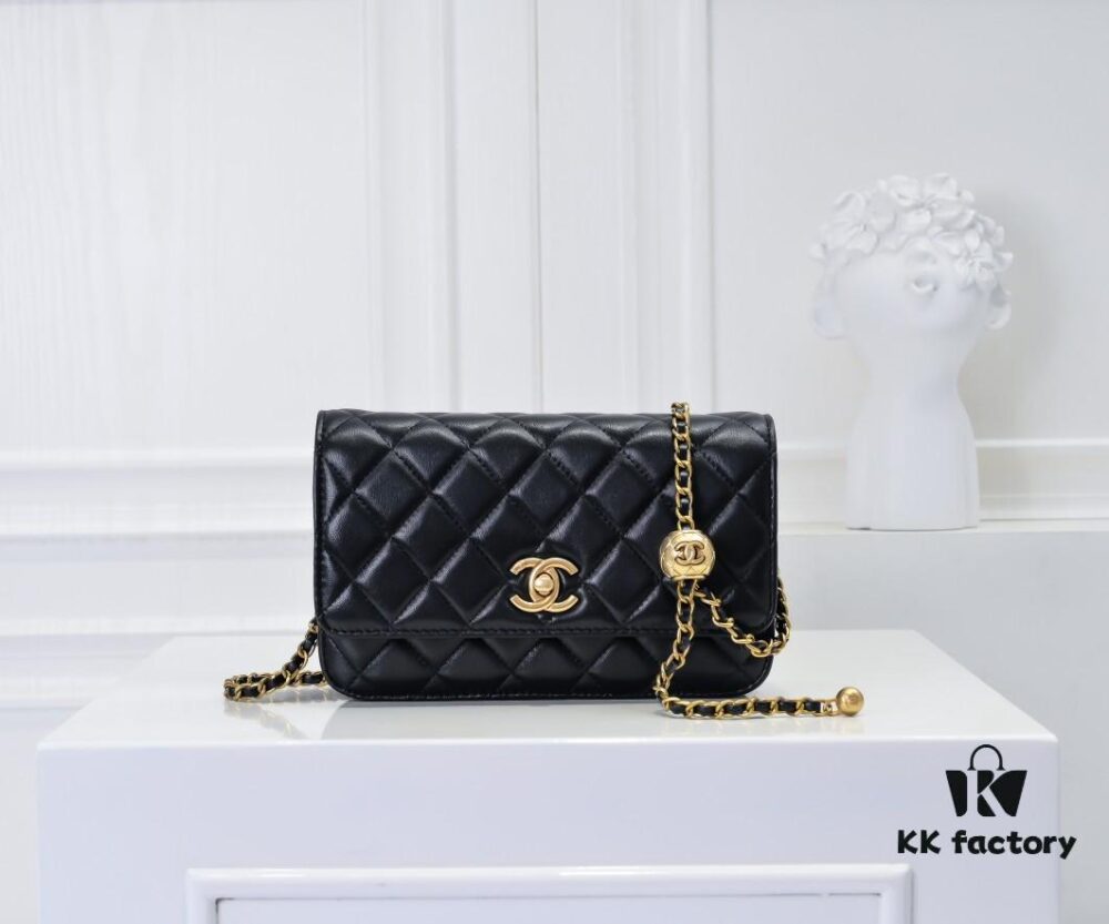 CHANEL Wallet on Chain Mini Bag A, Size: 19.2x12.3x3.5