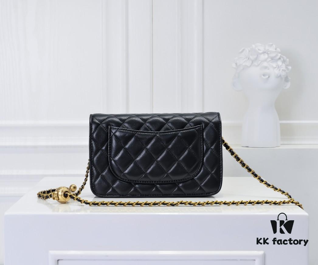 CHANEL Wallet on Chain Mini Bag A, Size: 19.2x12.3x3.5