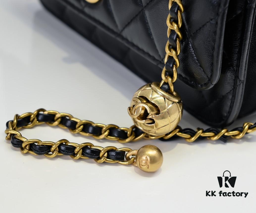 CHANEL Wallet on Chain Mini Bag A, Size: 19.2x12.3x3.5