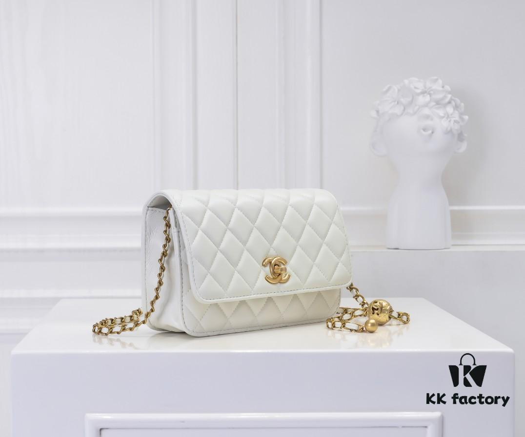 CHANEL Wallet on Chain Mini Bag A, Size: 19.2x12.3x3.5