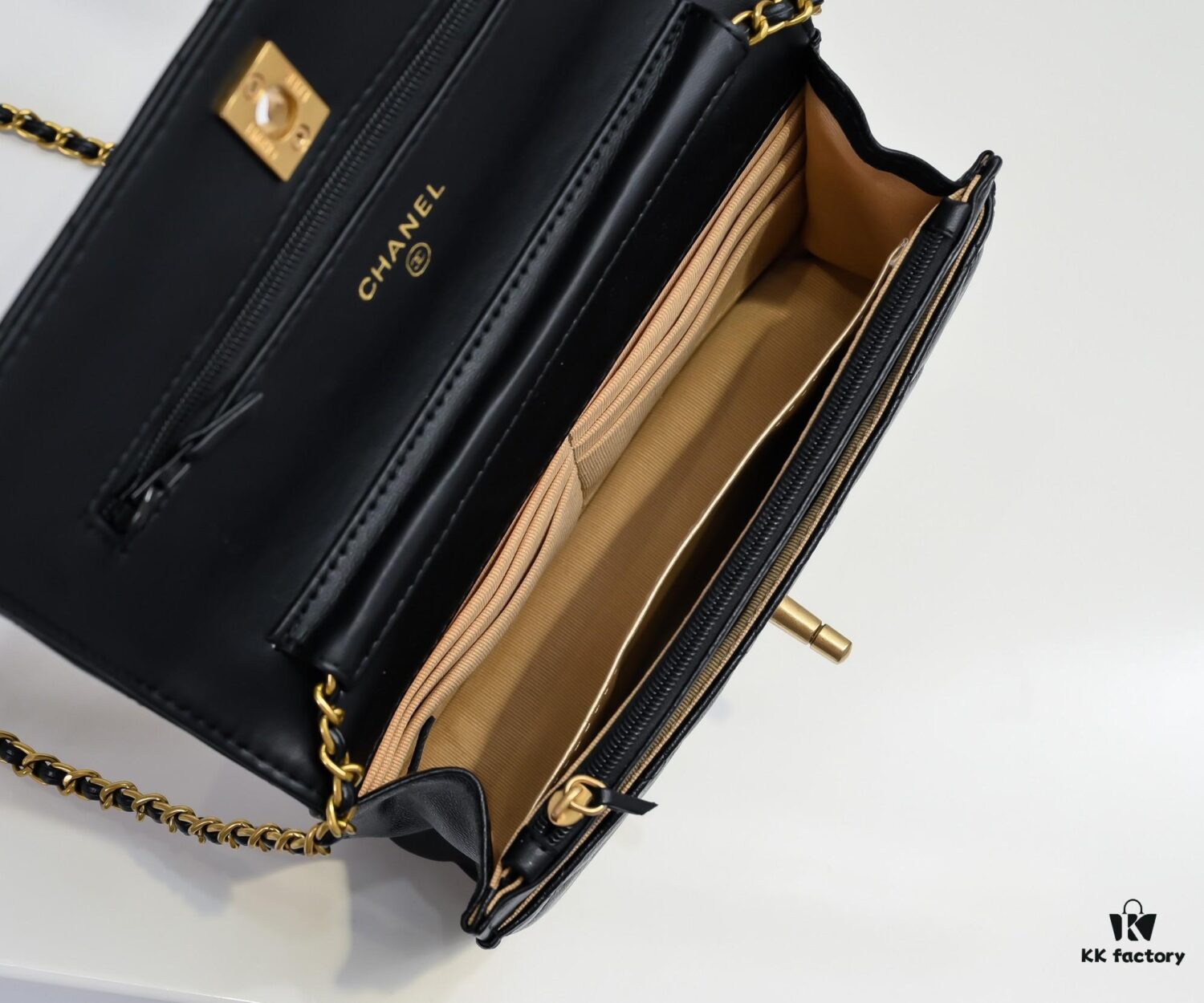 CHANEL Wallet on Chain Mini Bag A, Size: 19.2x12.3x3.5