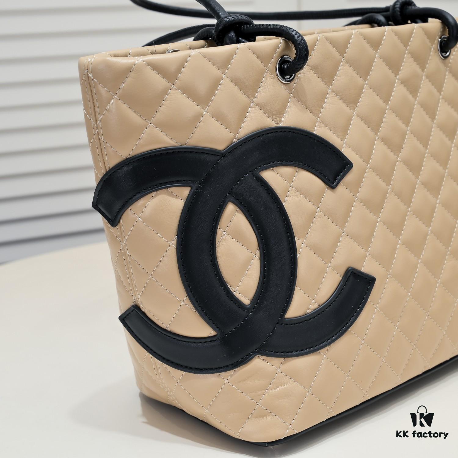 CHANEL 24A Vintage Spring Collection Mid-Century Kangpeng Tote Bag 'Vegetable Basket'