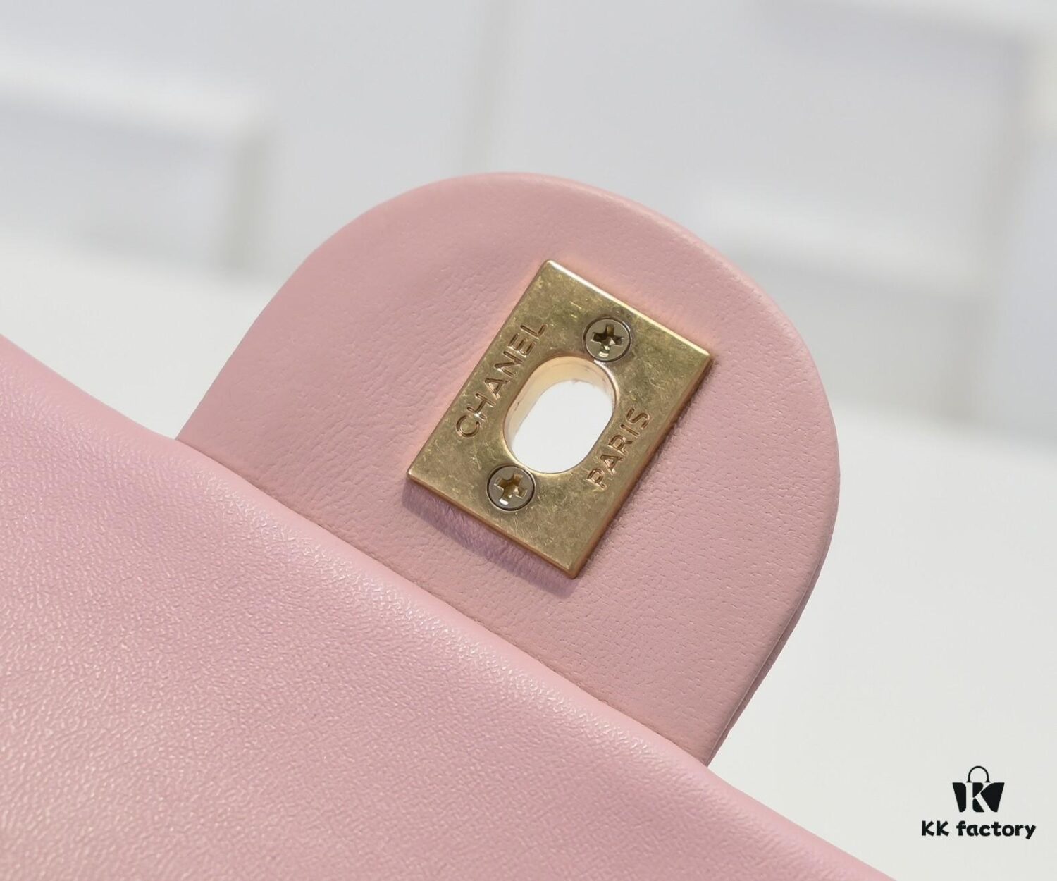 Large Pink Chanel CF Mini Metal Flap Bag Hot Selling Global Item with Small Golden Ball Accent