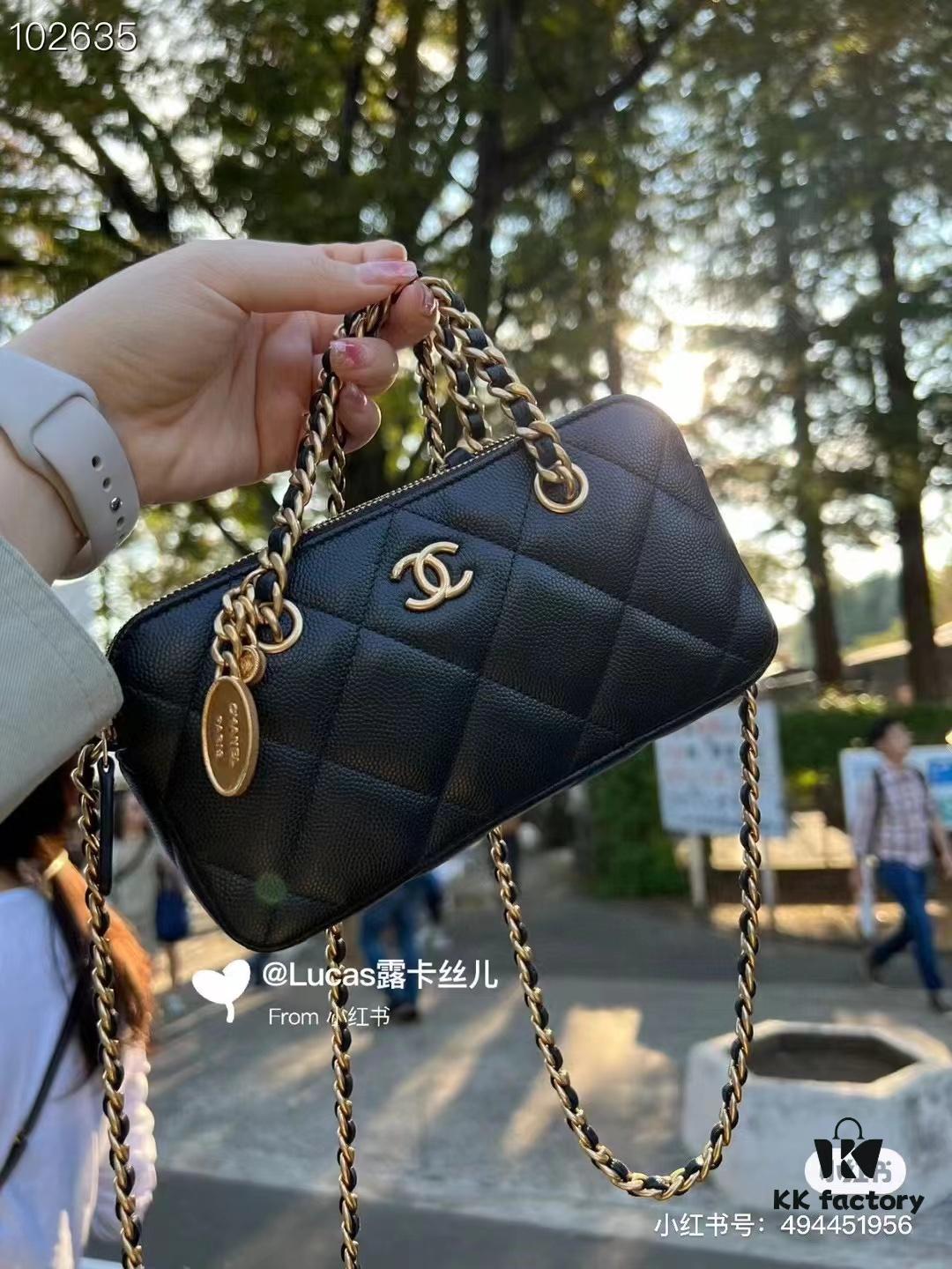 Chanel 23K Gold Coin Chain Bag Vintage Style 270 Batch