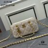 Chanel 270 Batch 23K Gold Coin Chain Bag