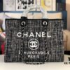 Chanel Greek Series Latest Color Handle Canvas Beach Bag, Tote Shopping Bag