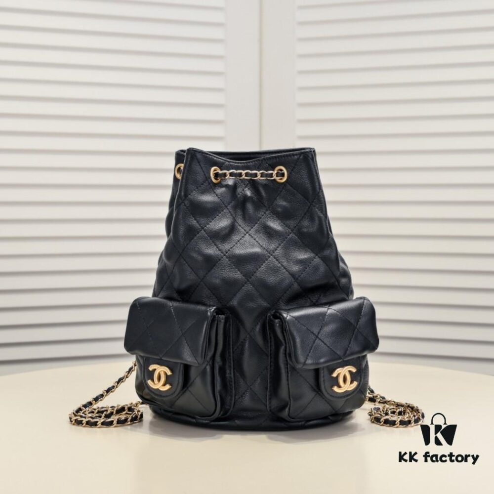 Chanel 25C New Arrival Top-Grade Calfskin Frog Double Shoulder Bag