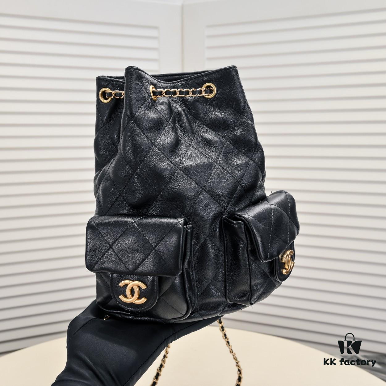 Chanel 25C New Arrival Top-Grade Calfskin Frog Double Shoulder Bag