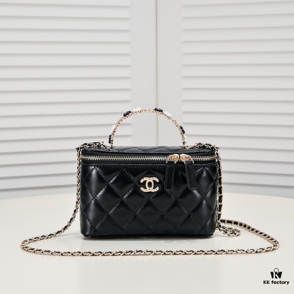 Chanel 23K Floral 'Flat Box' Bag