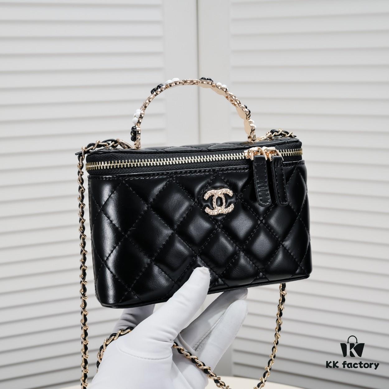 Chanel 23K Floral 'Flat Box' Bag