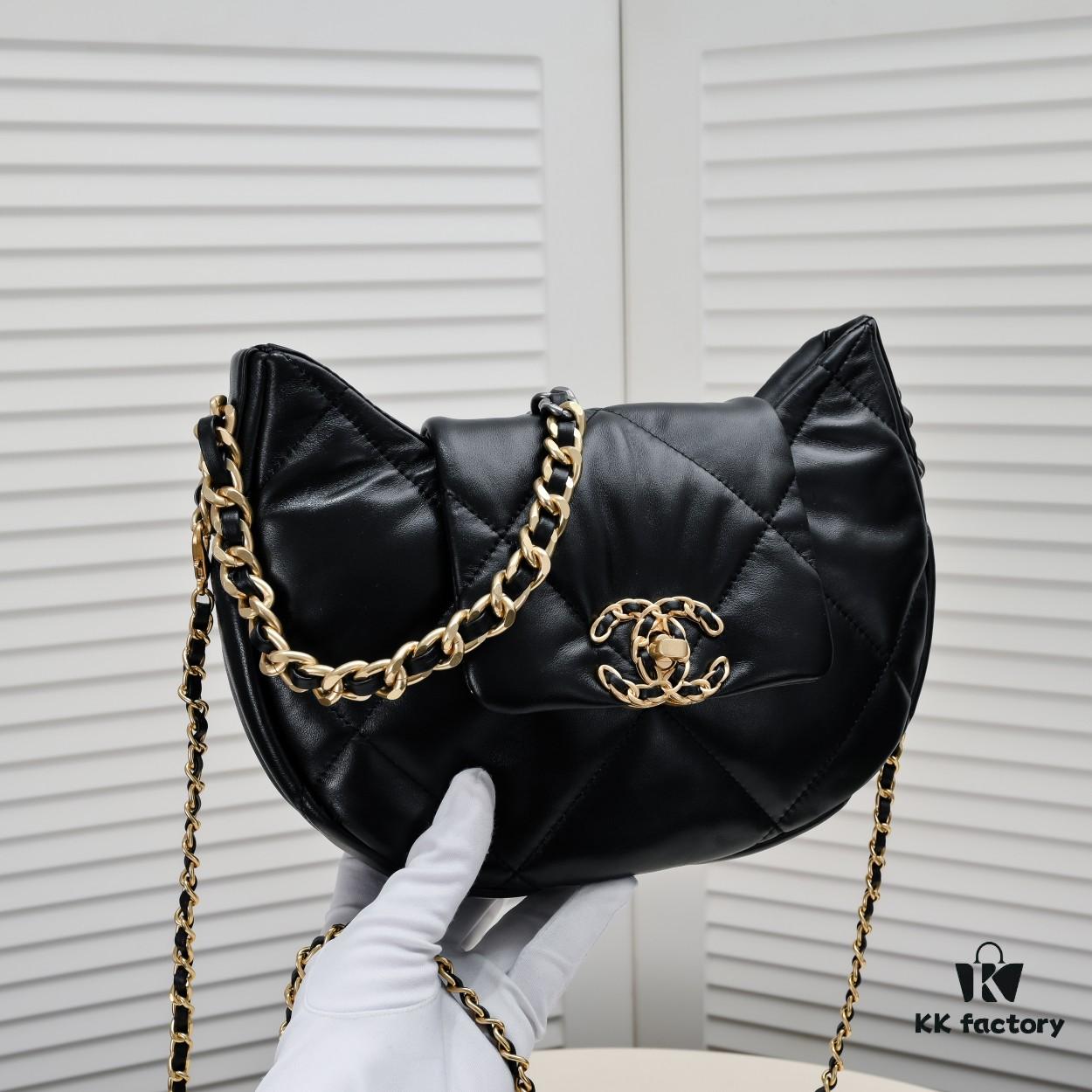 New Release‼️ CHANEL 19bag Series 24C Pre-Spring Half-Moon Underarm Bag