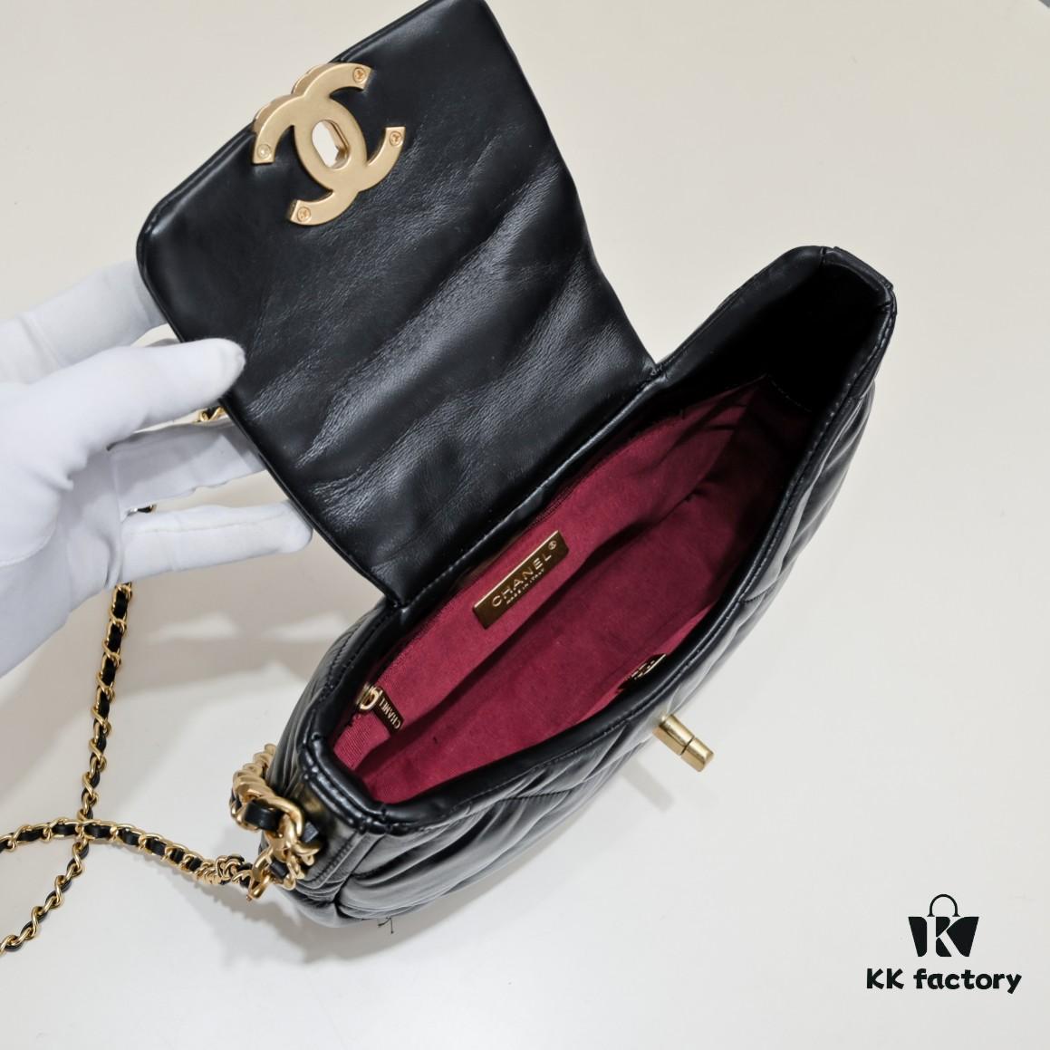 New Release‼️ CHANEL 19bag Series 24C Pre-Spring Half-Moon Underarm Bag