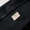 Chanel 24C Retro Large Logo Baguette Mini in Black Lambskin