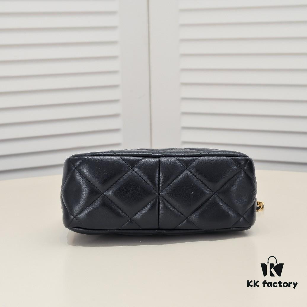 CHANEL 24S Pearl Adjustable Hobo Bag in Soft Lambskin