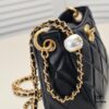 CHANEL 24S Pearl Adjustable Hobo Bag in Soft Lambskin