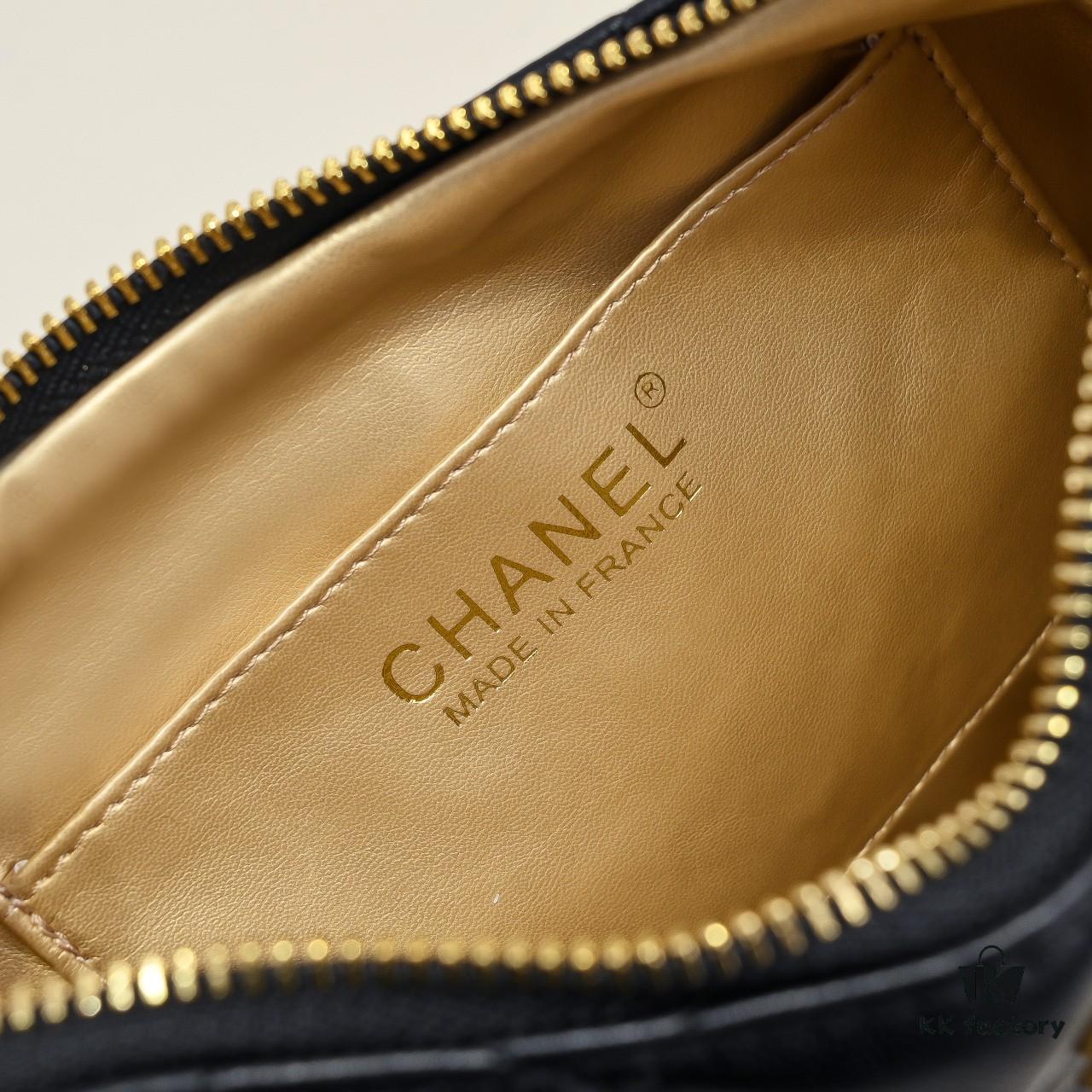 CHANEL 24S Pearl Adjustable Hobo Bag in Soft Lambskin