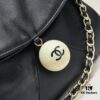Chanel 24P Hobo Vintage Ping Pong Handbag, Dual-Use Practical Bag with Crossbody Leather-Threaded Chain