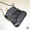 Chanel 24P Hobo Vintage Ping Pong Handbag, Dual-Use Practical Bag with Crossbody Leather-Threaded Chain