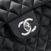 CHANEL 24A Vintage Spring Collection Caviar Quilted Tote Bag (Airport Bag) - Rare Pre-owned Exclusive Version from 2004