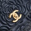 Chanel Unique Design Flap Bag with Chain Strap, Dual Carry (Shoulder & Handheld), Camellia Pattern, Premium Imported Lamb Leather, Upgraded Full Gold-Plated Hardware