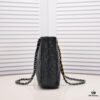 Mini CHANEL 22B 19BAG Tote Black Gold Italian First-Class GR Lamb Leather