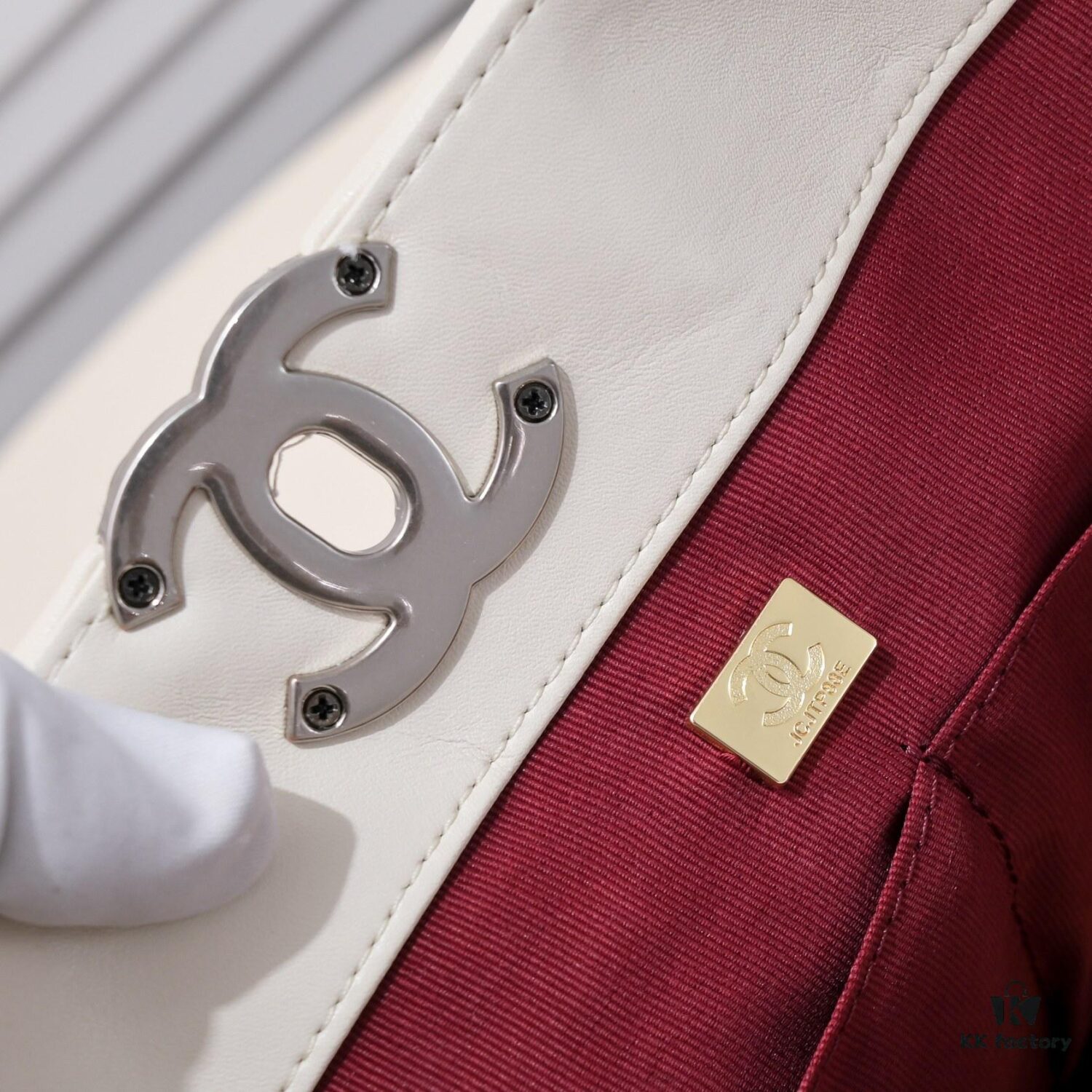 Large CHANEL 22B 19BAG Tote Black and Gold Italian GR Grade Lambskin