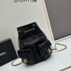 Chanel 25C Imported Calfskin Frog Double Shoulder Bag