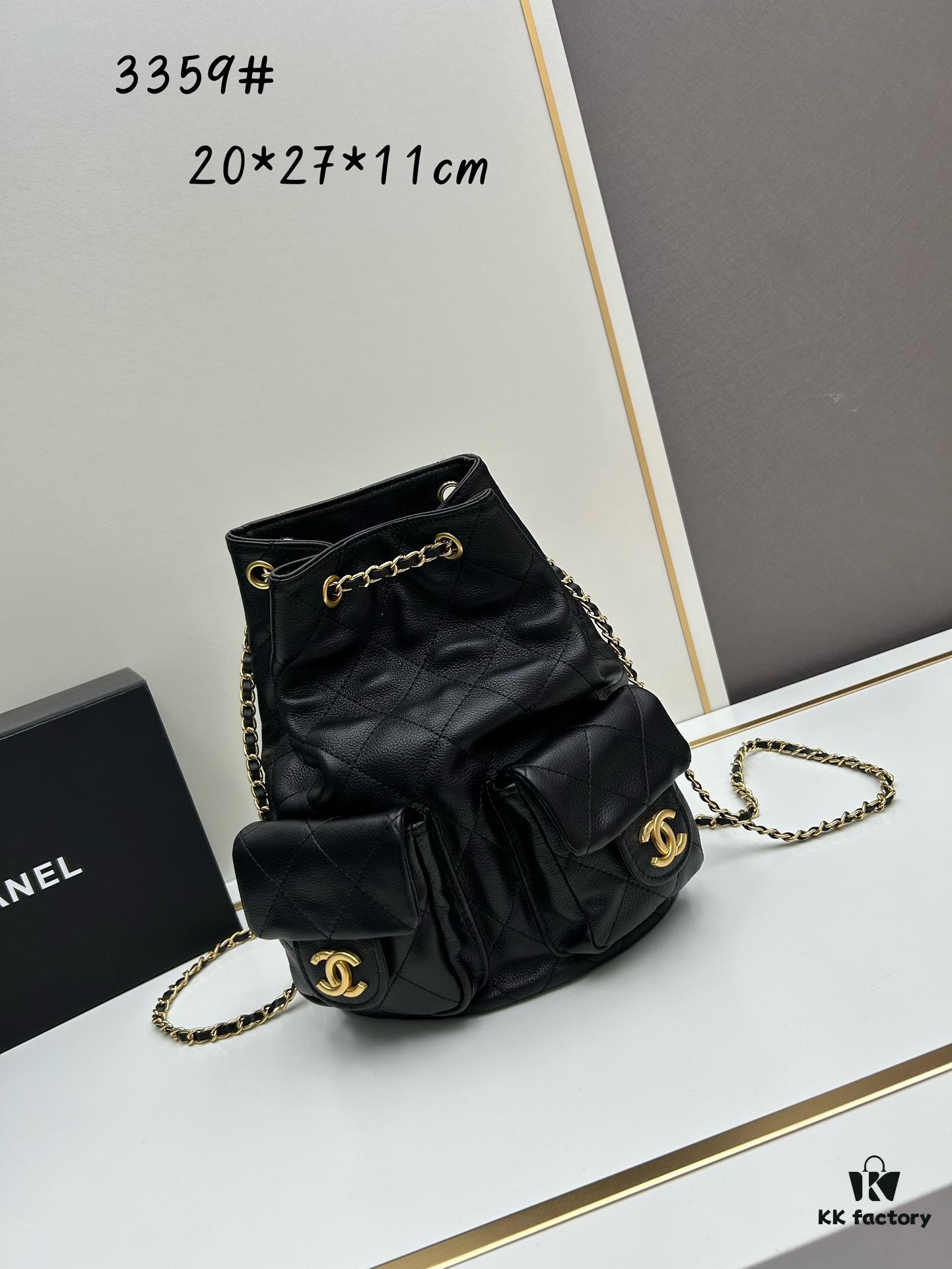 Chanel 25C Imported Top-Grade Calfskin Frog Double Shoulder Bag