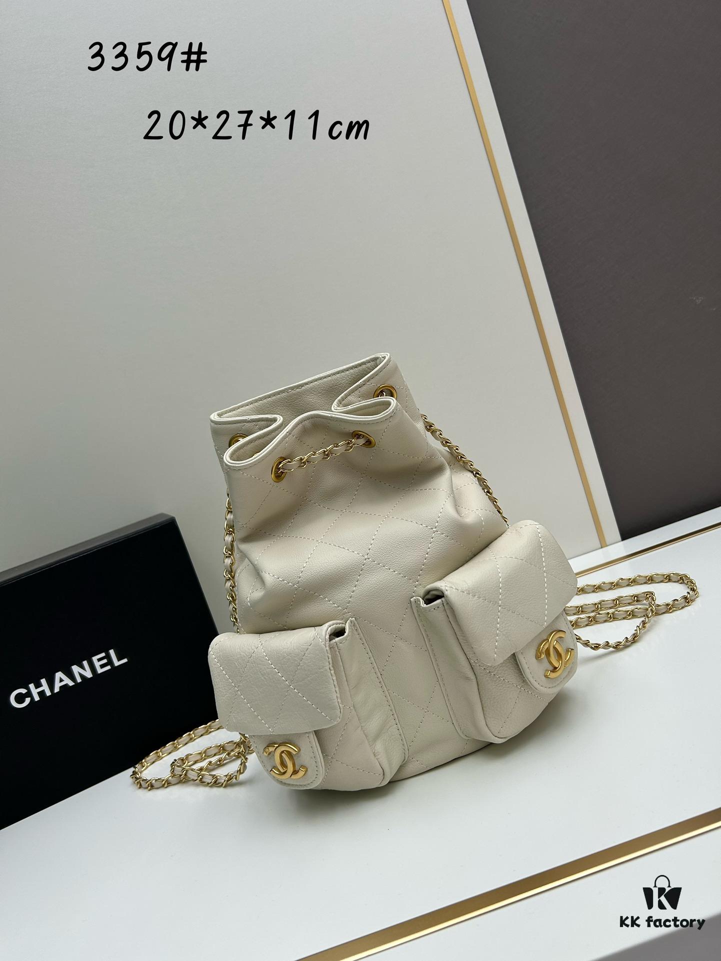 Chanel 25C Imported Calfskin Frog Double Shoulder Bag
