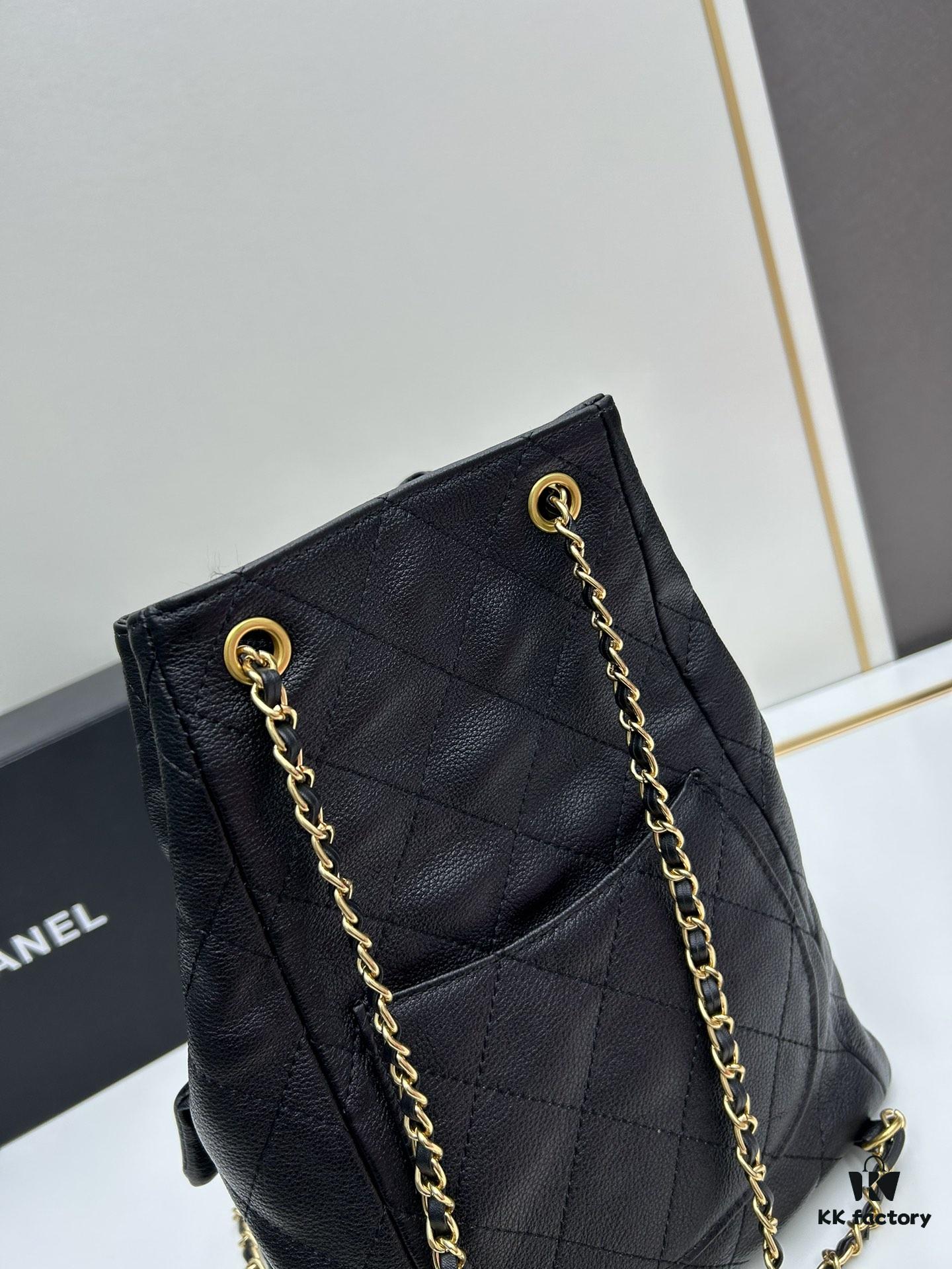 Chanel 25C Imported Top-Grade Calfskin Frog Double Shoulder Bag