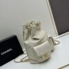 Chanel 25C Imported Full-Grain Calfskin Frog Double Shoulder Bag