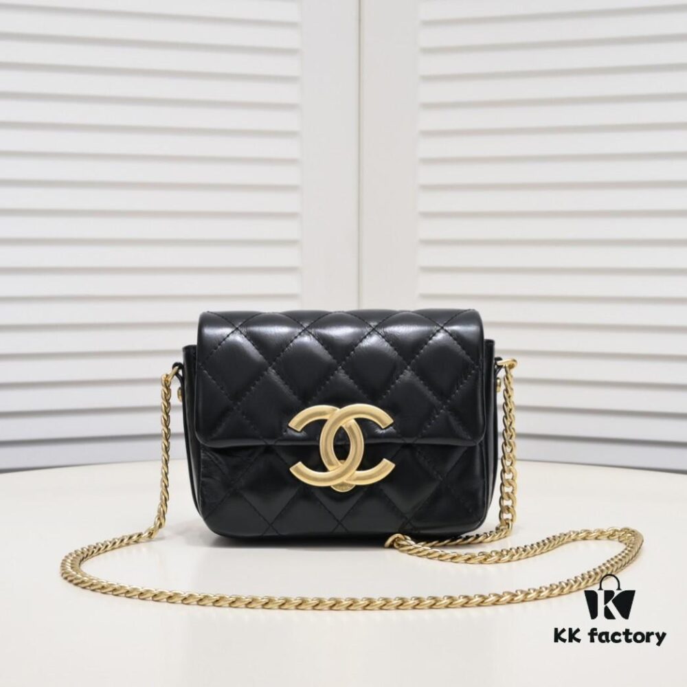 Mini Chanel 23P Large Hardware Logo Bag
