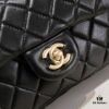 Chanel Hot-Selling Metal CF Mini Flap Bag with Hollow Woven Rope and Gold Ball Detail