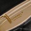 Chanel Hot-Selling Metal CF Mini Flap Bag with Hollow Woven Rope and Gold Ball Detail