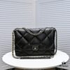 Black Large Size Chanel Latest Bestseller Release 📣📣 Same as Counter, Imported Cowhide Leather, Extremely Soft Texture