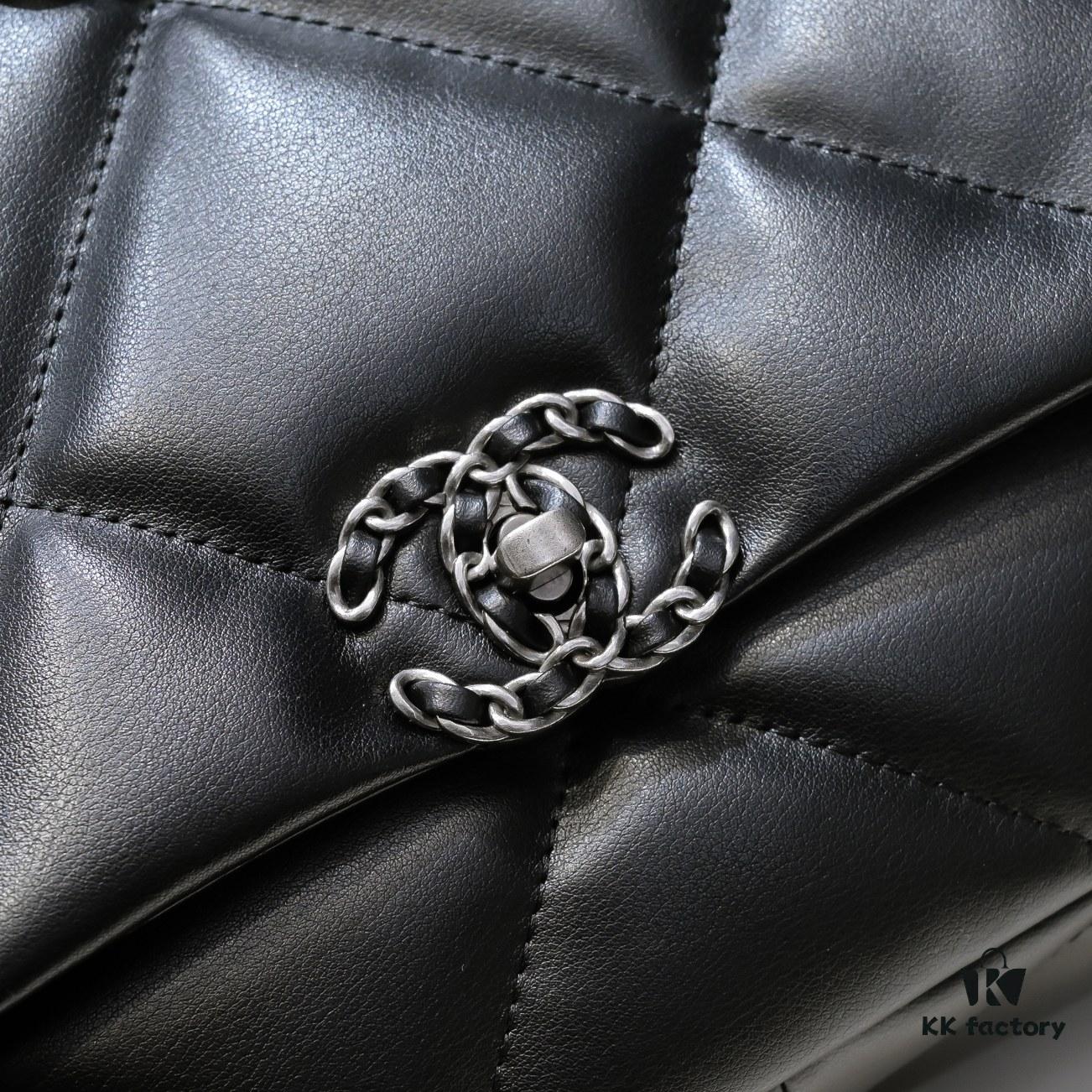 Black Large Size Chanel Latest Bestseller Release 📣📣 Same as Counter, Imported Cowhide Leather, Extremely Soft Texture