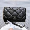 Black Large Size Chanel Latest Bestseller Release 📣📣 Same as Counter, Imported Cowhide Leather, Extremely Soft Texture
