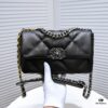 Black Small Chanel Latest Bestseller Just Arrived 📣📣 Same as Boutique, Genuine Imported Calfskin Leather 🐂 Super Soft Touch, Excellent Fit, Can Be Carried by Hand, on Shoulder or Crossbody, Fully Showcasing Women's Elegant Charm 💃 Act Now!