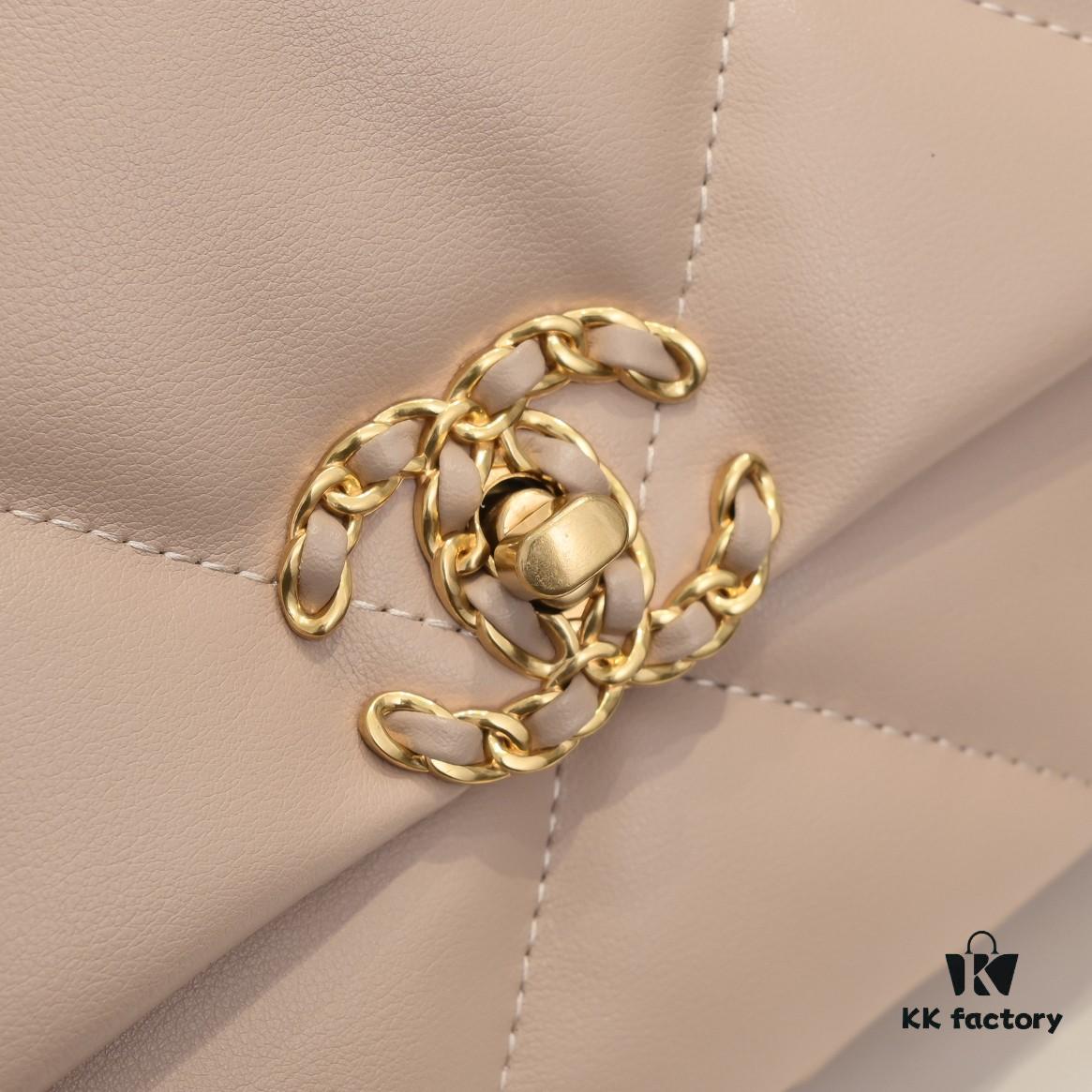 Beige Large Chanel Latest Bestseller Release 📣📣 Cabinet Synchronized, Imported Calfskin Leather with Super Soft Touch