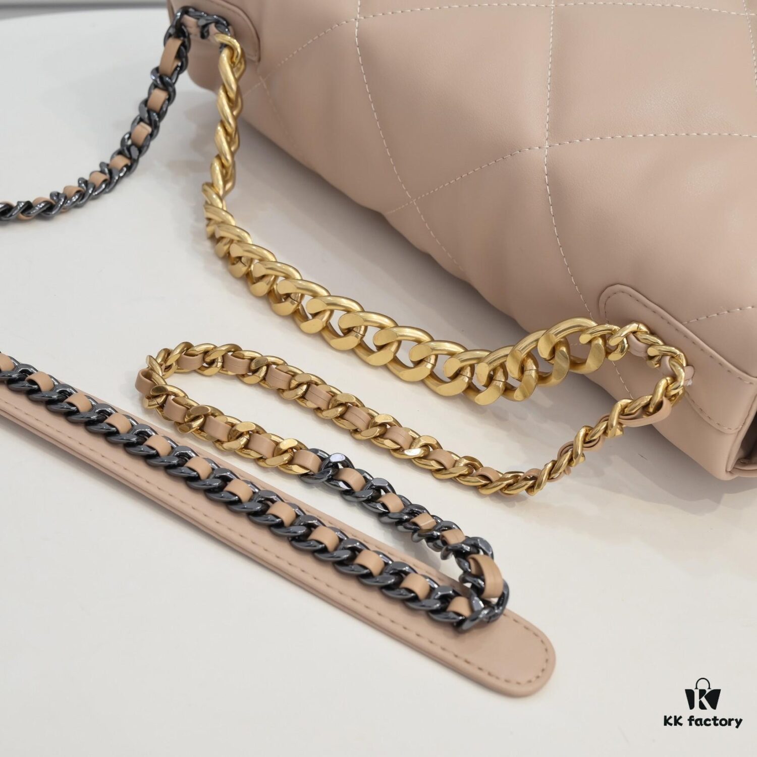 Beige Large Chanel Latest Bestseller Release 📣📣 Cabinet Synchronized, Imported Calfskin Leather with Super Soft Touch