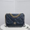 Large Chanel Deep Blue Latest Bestseller Just Arrived – Synchronized with Counter, Imported Cowhide Leather, Super Soft Touch