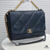 Large Chanel Deep Blue Latest Bestseller Just Arrived – Synchronized with Counter, Imported Cowhide Leather, Super Soft Touch