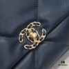 Large Chanel Deep Blue Latest Bestseller Just Arrived – Synchronized with Counter, Imported Cowhide Leather, Super Soft Touch