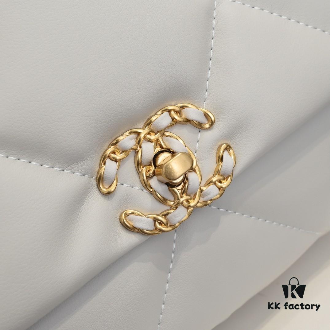 Off-white Large Chanel Latest Bestseller Release 📣📣 Same as Boutique, Imported Cowhide Leather with Super Soft Touch